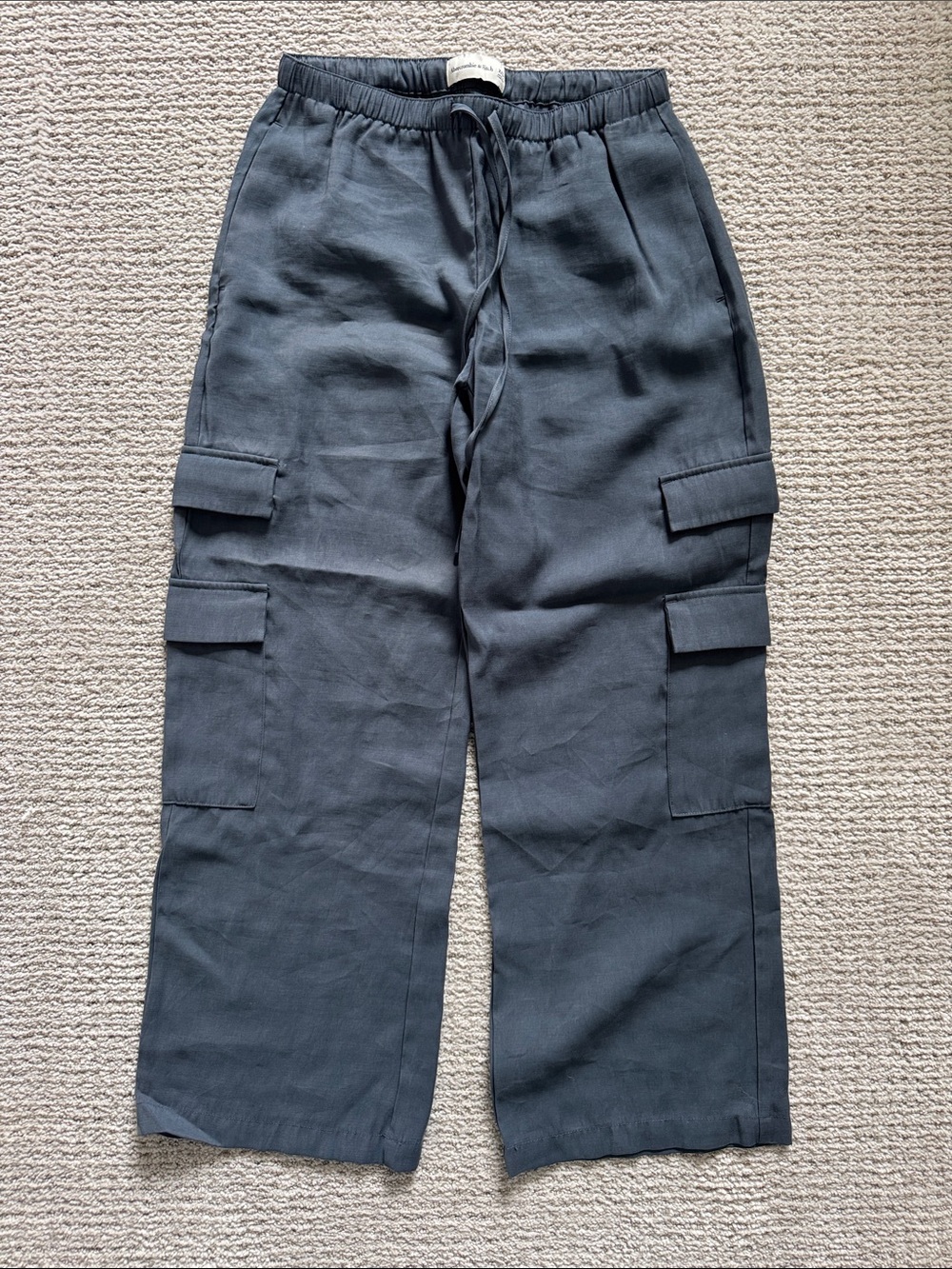 Abercrombie & Fitch Cargo Pants - Charcoal Gray